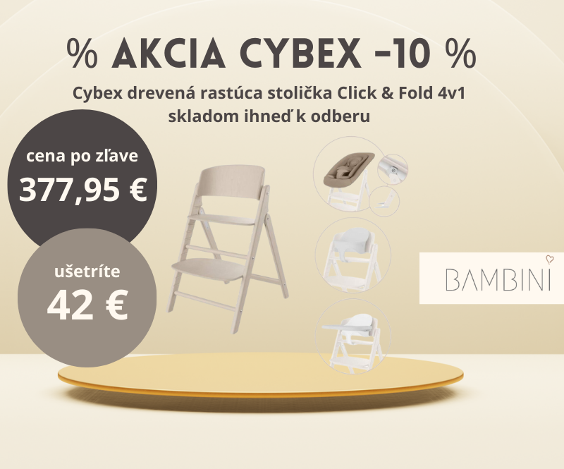 a akcia cybex clic fold